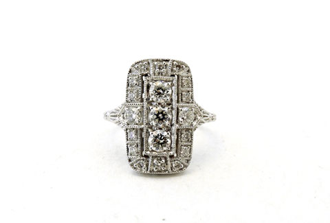 Art Deco Style Ring