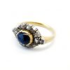 Vintage Cabochon Sapphire Ring