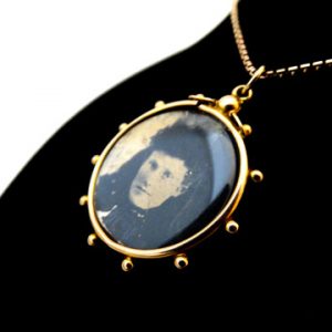 Rose Gold Photo Locket