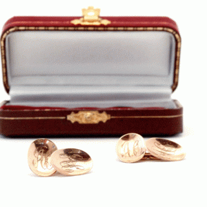 Rose Gold Cuff Links