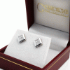 White Gold Diamond Stud Earrings