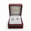 White Gold Diamond Stud Earrings