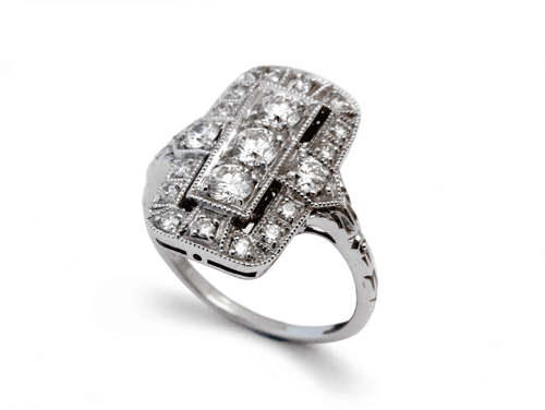 Art Deco Style Ring