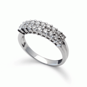 18ct White Gold Diamond Ring