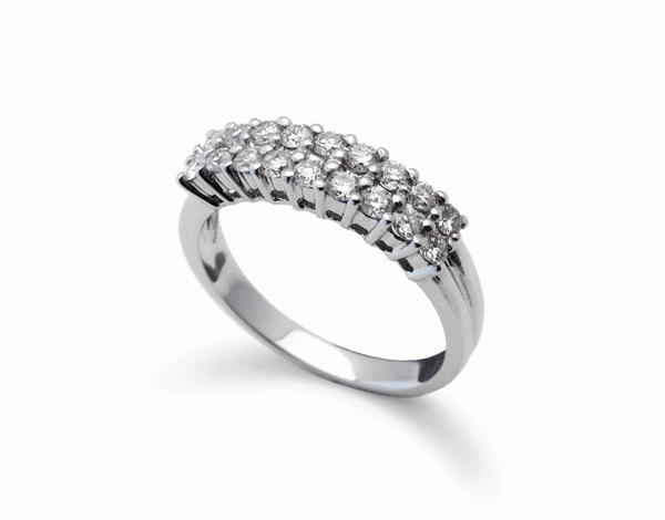 18ct White Gold Diamond Ring