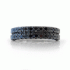 18ct Black Diamond Ring