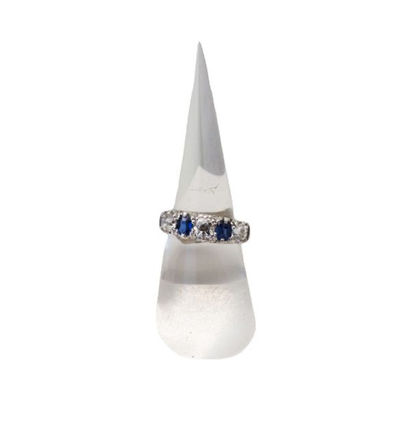 18ct Sapphire and Diamond Ring