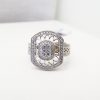 18ct White Gold Diamond Dress Ring