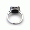White gold Onyx and Diamond Ring