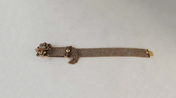 Victorian Belted Tassel Bracelet