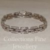 Grain Set Diamond Bracelet