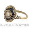 Sapphire and Diamond Ring