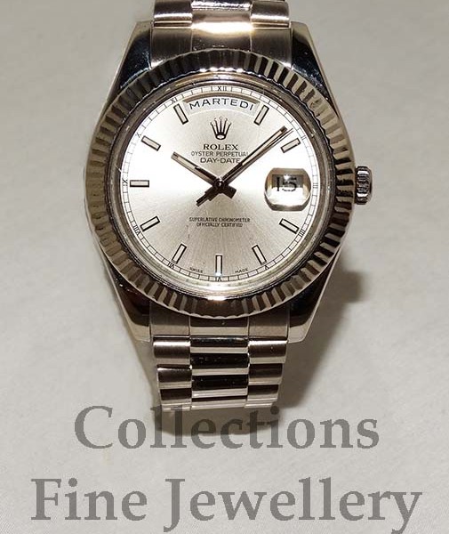 Rolex Day Date 18ct White Gold