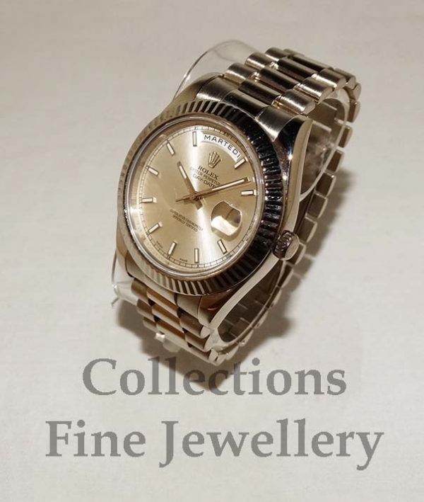 Rolex Day Date 18ct White Gold