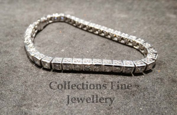 18ct Tennis Bracelet