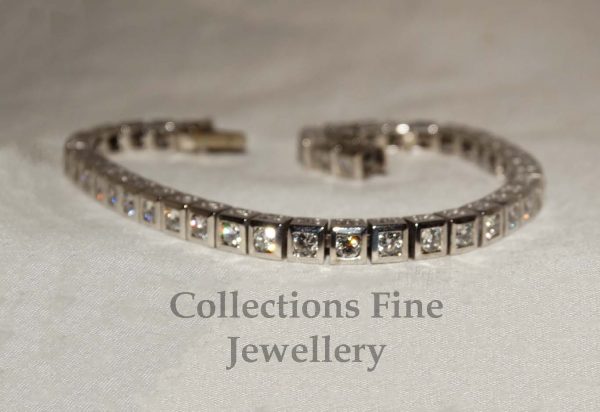 18ct Tennis Bracelet