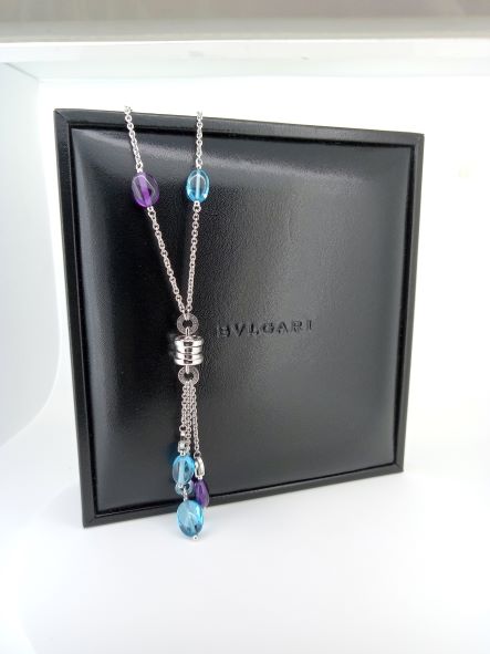 Bvlgari Topaz & Amathyst Necklace